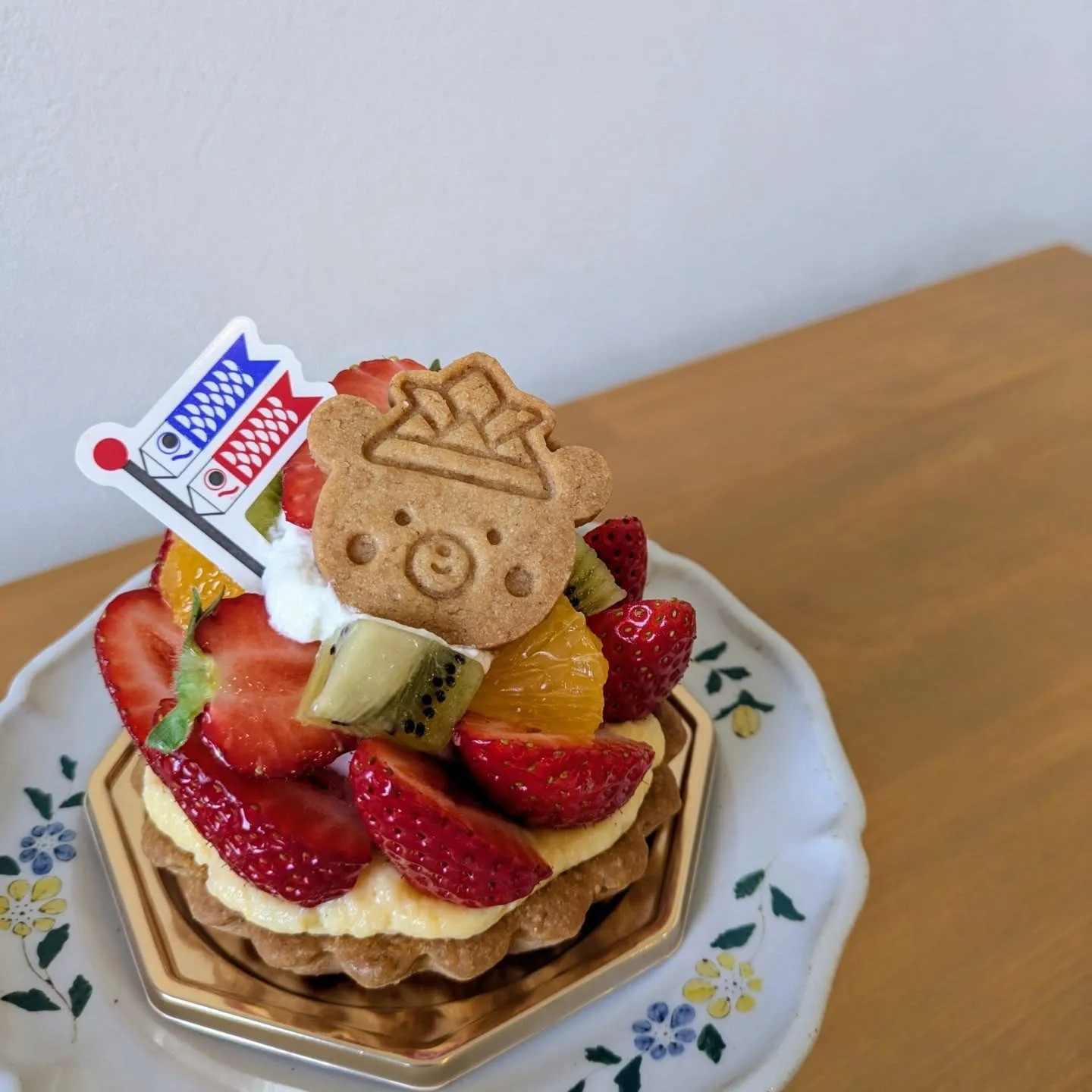 5月3日〜5日まで子どもの日のケーキを販売致します。